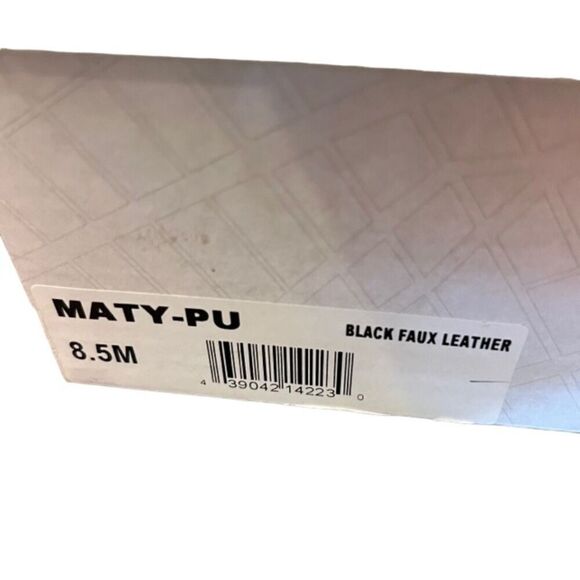 14th and Union Maty Black Heels Sleek and Simple Size 8.5 - Picture 9 of 10